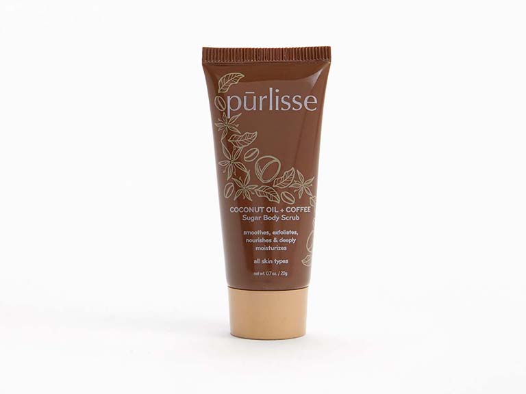 Coconut Oil + Coffee Sugar Body Scrub by PURLISSE BEAUTY Body Body