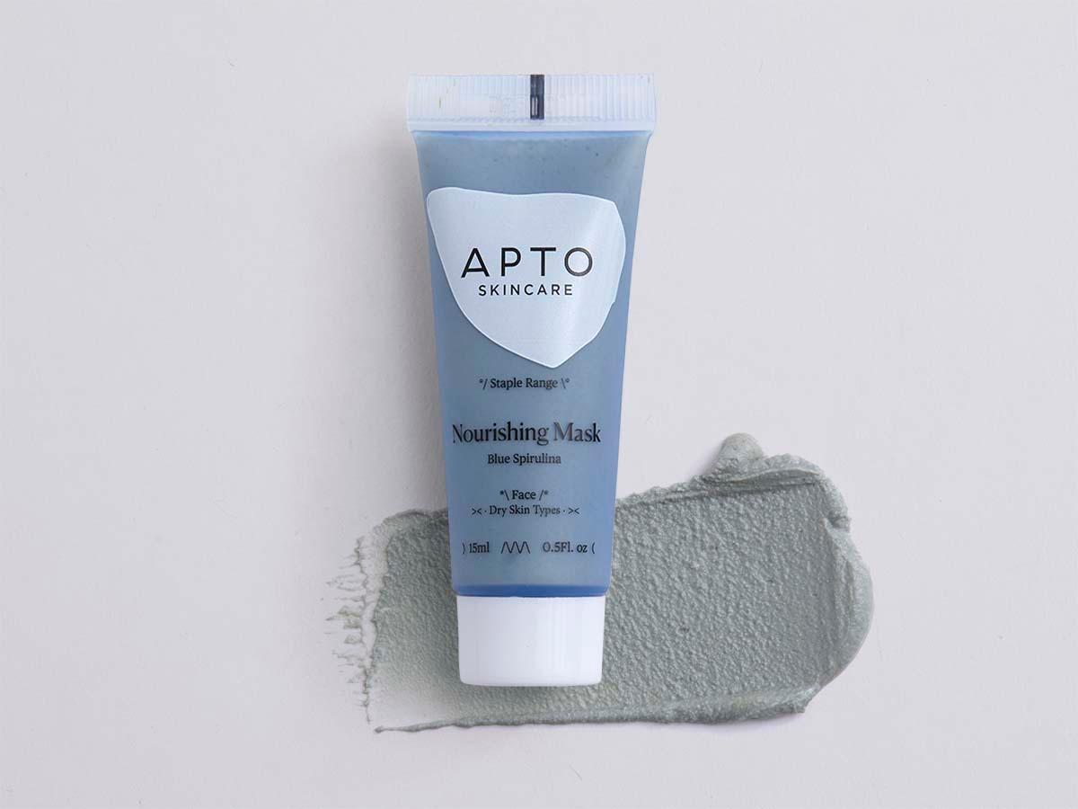 Nourishing Mask with Blue Spirulina by APTO SKINCARE Skin Treatment