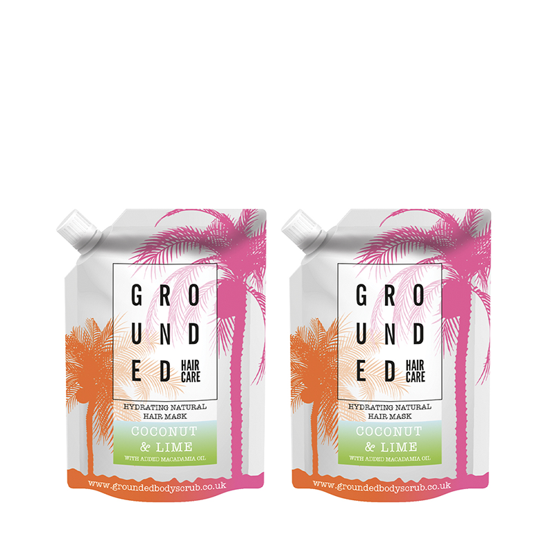 BOGO 4 by GROUNDED BODY SCRUB Hair Treatment Hair Mask IPSY