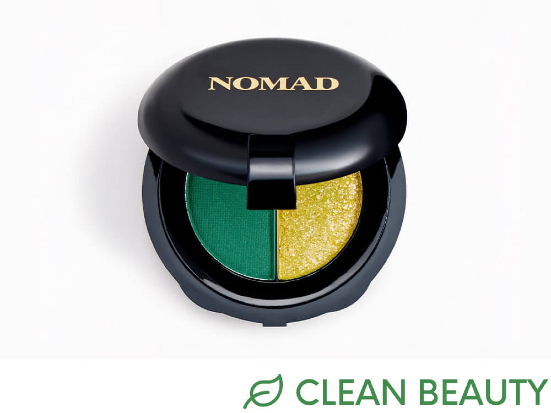 NOMAD COSMETICS American Parks Eyeshadow Duo in Blue Ridge Parkway + Cuyahoga Valley_Clean