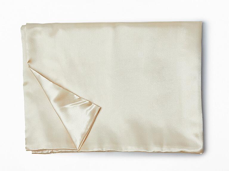 Satin Pillow Case in Champagne by ZOE AYLA Accessories Misc IPSY