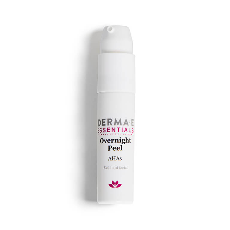 An image of DERMA E Deluxe Overnight Peel. 