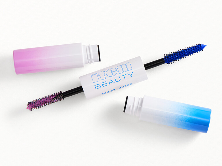 Boost Juice DualEnded Lash Primer & Colored Mascara in Blue & Lilac by