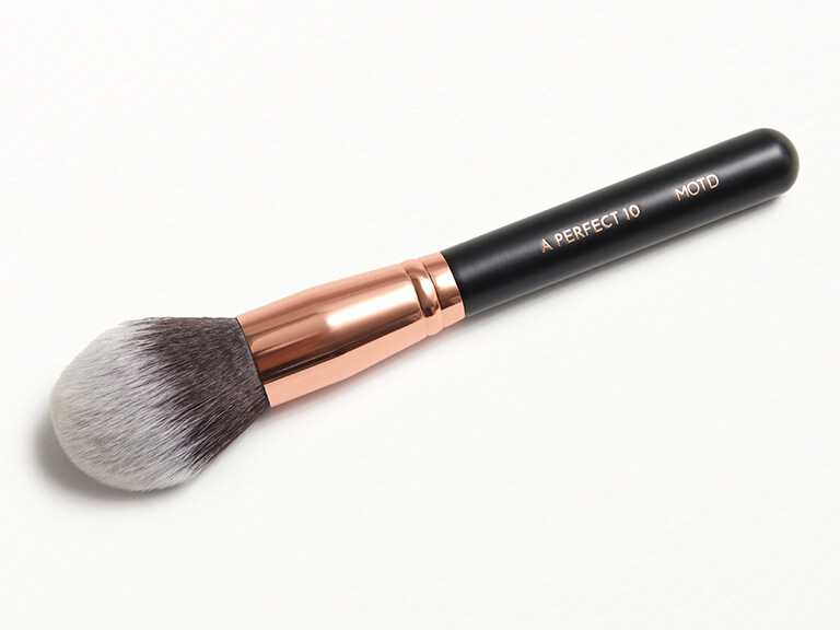 A Perfect 10 Tapered Face Brush by MOTD COSMETICS Color Tools