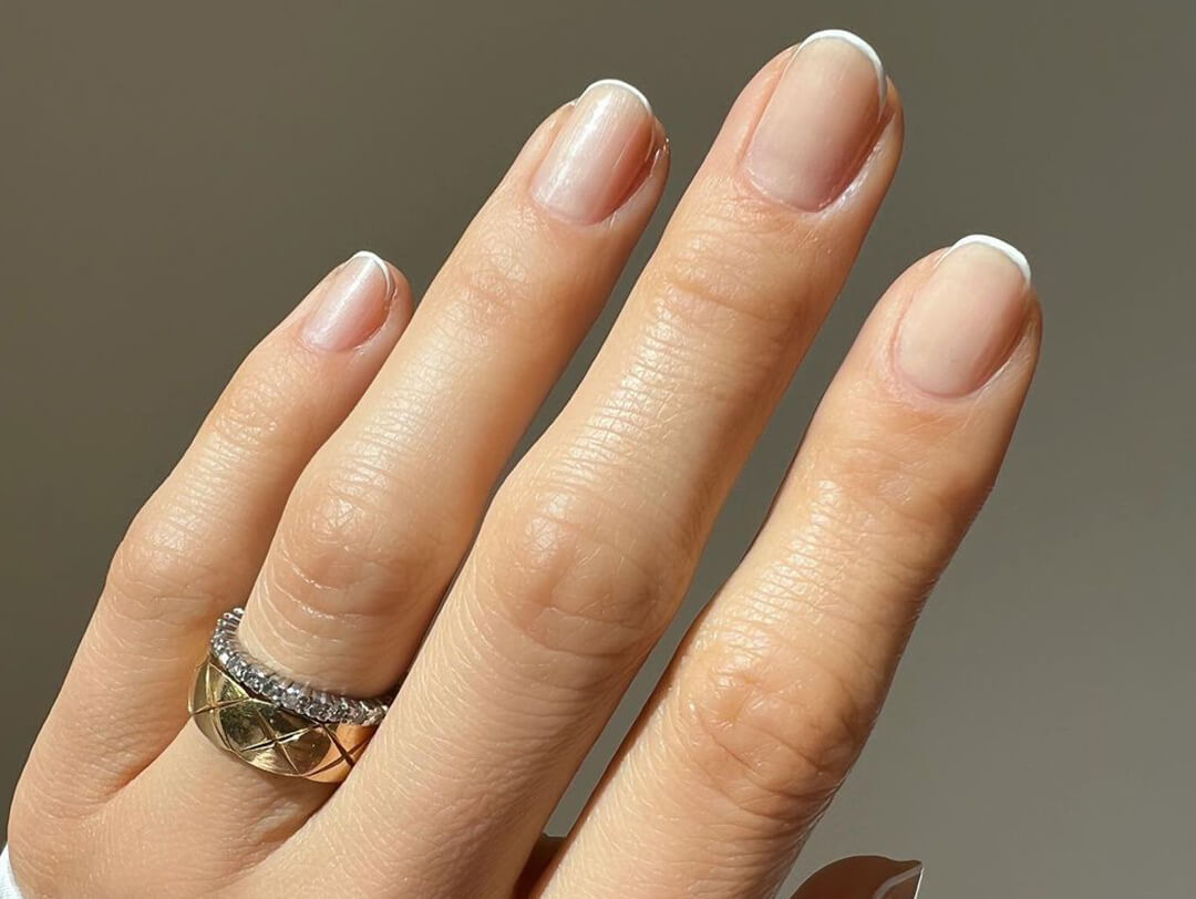 The Invisible French Manicure Exudes Chicness