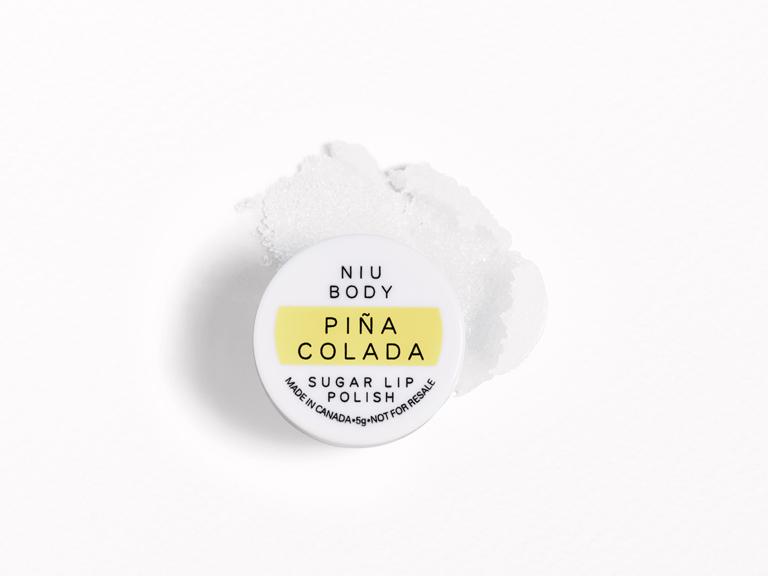 Pina Colada Sugar Lip Polish by THREE SHIPS Skin Lip Care Lip