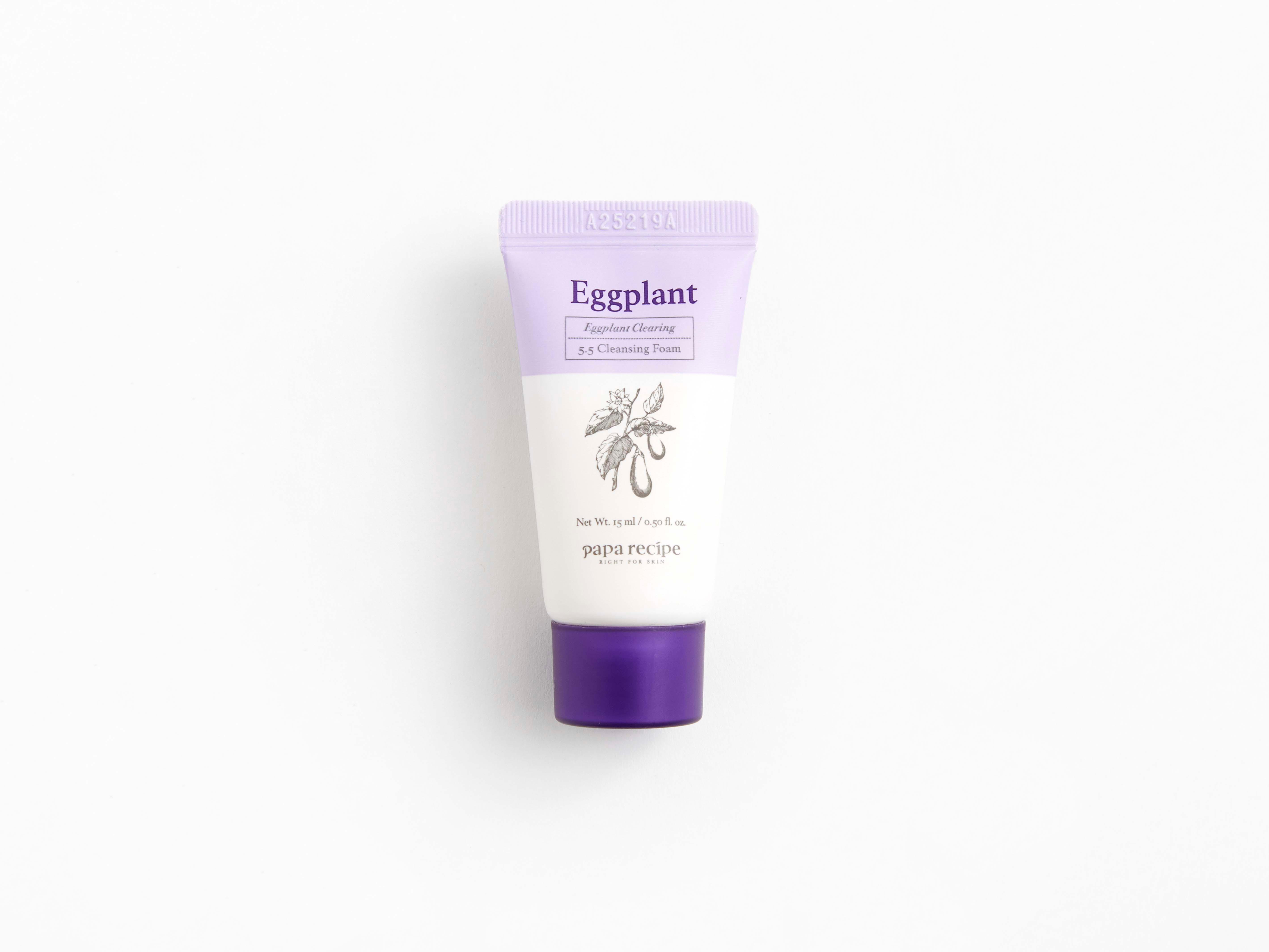 Eggplant Clearing 5.5 Cleansing Foam by PAPA RECIPE, Skin, Cleanser