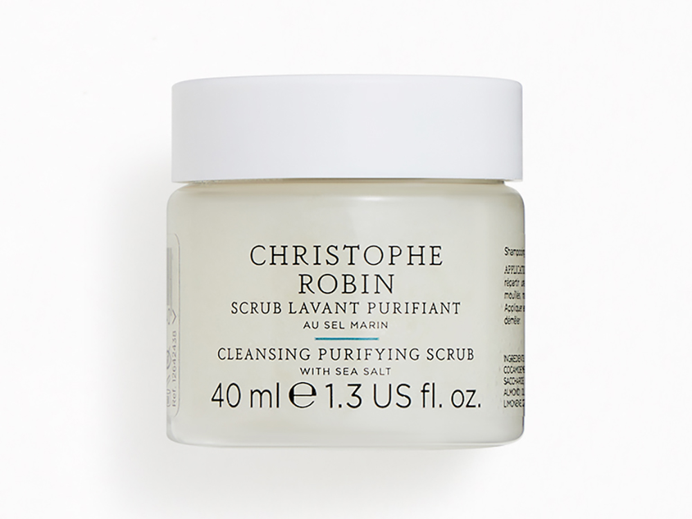 Cleansing Purifying Scrub with Sea Salt by CHRISTOPHE ROBIN Hair