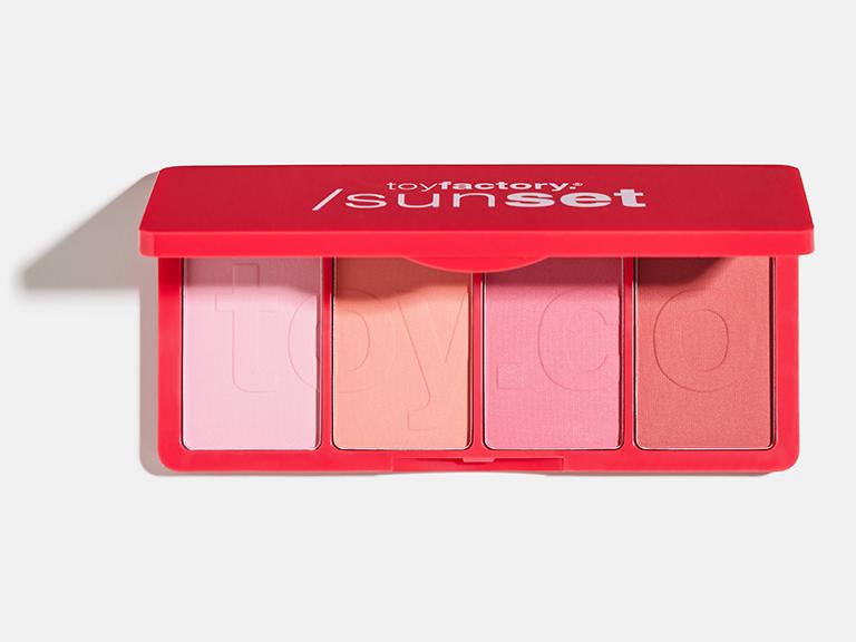 Sunset Squalane Blush Palette by TOYFACTORY | Color | Cheek