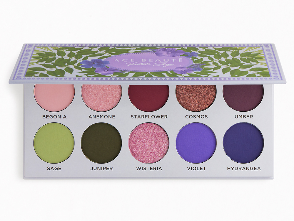 Violet Sage Palette by ACE BEAUTE Color Palettes & Sets Eyeshadow