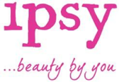 Pink ipsy logo with text